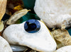Blue Sapphire 11.73 CT 14.16X11.83X8.41 MM Oval Cut Unheated GIA Certified. Mined In Africa.