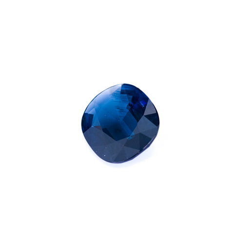 Blue Sapphire 13.24 CT 17.38X14.07X6.13 MM Cushion Cut Unheated GIA Certified