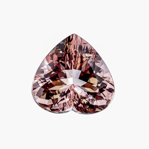 Shinning Top Sparkling Natural Morganite 20.24 CT 19X19.4X11.20 MM Heart Shape - shoprmcgems