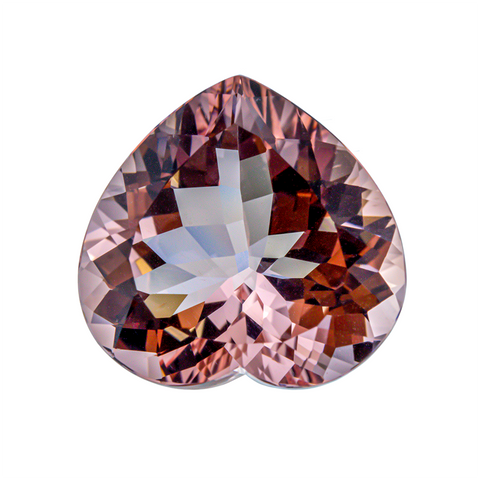 Sparkling Natural Morganite 20.28 CT Heart Shape 19X19.8X10.5 MM - shoprmcgems