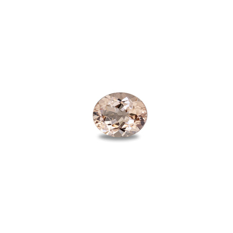 Morganite 4.53 CT 12X10 MM Oval. Mined In Mozambique. Buy Morganite Online, Morganite is a pink semi-precious stone belonging to the beryl mineral family which also includes the more common beryls like emerald and aquamarine. Available in a variety of colors including pink, rose, peach, purple and salmon, the pink and rose-colored stones are the most sought after today. 