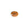 Orange Sapphire Oval 7X5 MM 1.05 CT. Mined In Africa.
