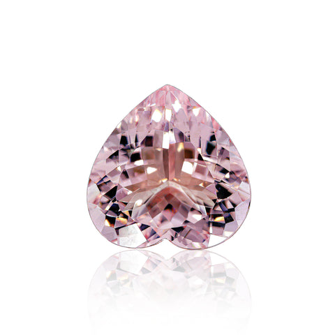 Pink Morganite Heart 12.5X12.5X6.5MM 5.4 CT. Mined In Africa. 