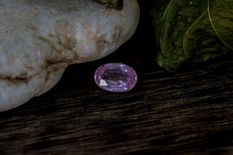 Pink Sapphire 0.95 ct 7x5x2.9 mm Oval Cut - shoprmcgems