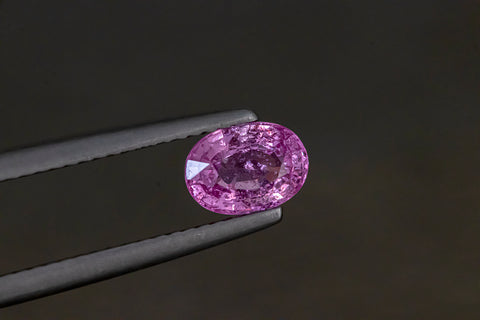 Pink Sapphire 1.16 ct 7x5x3.4 mm Oval Cut - shoprmcgems