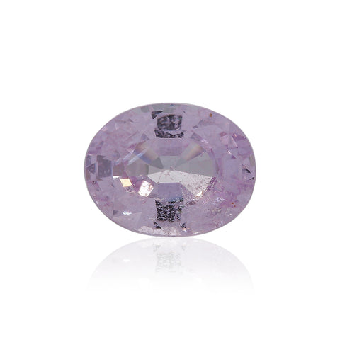 This stunning Pink Sapphire from shoprmcgems is sure to bring your jewelry collection to life! This gorgeous gemstone is a 2.72 ct 9.2X7.2X4.7mm oval cut and is of the highest quality from rmcgems. The pink hue of the Sapphire perfectly accentuates the subtle sparkles that radiate from this precious gem. Add a touch of sophistication to any outfit with this beautiful Pink Sapphire.