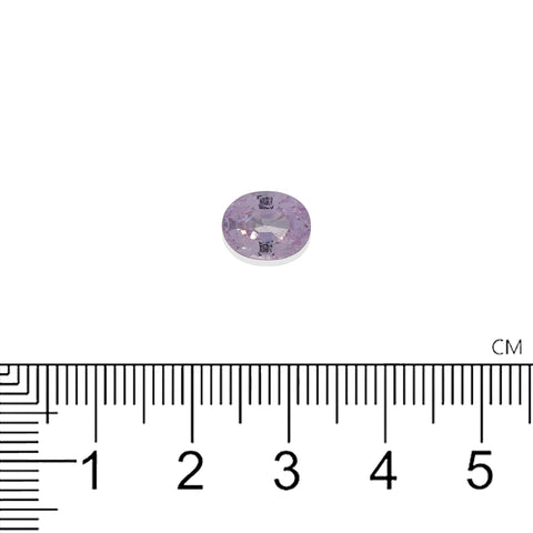 Pink Sapphire 2.72 ct 9.2X7.2X4.7 mm Oval Cut