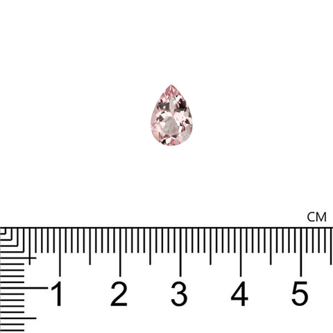 Pink Tourmaline 9X7 MM Pear 1.36 Cts - shoprmcgems