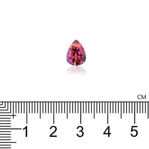 Pink Tourmaline 9X7 MM Pear 1.60 Cts - shoprmcgems