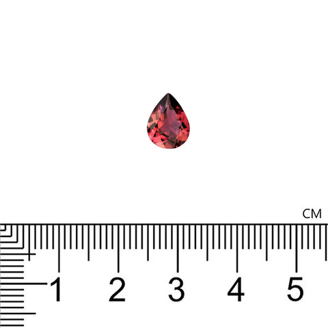 Pink Tourmaline 9X7 MM Pear 1.21 Cts - shoprmcgems