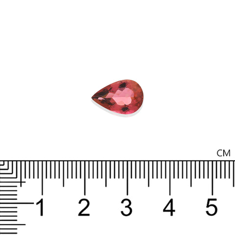 Pink Tourmaline 12X8 MM Pear 2.44 Cts - shoprmcgems