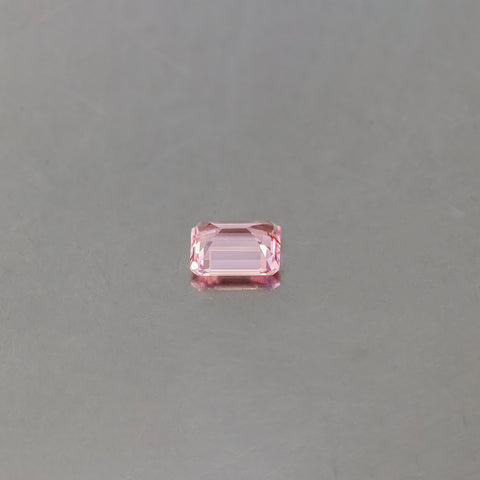 Baby Pink Tourmaline 2.12 cts 9x7 MM Octagon Cut Top View