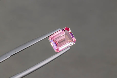 Baby Pink Tourmaline 1.76 CTS 9x7 mm Octagon Cut on twiser