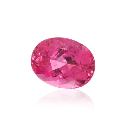Natural Rubellite 3.36 CT Oval 11X8 MM - shoprmcgems