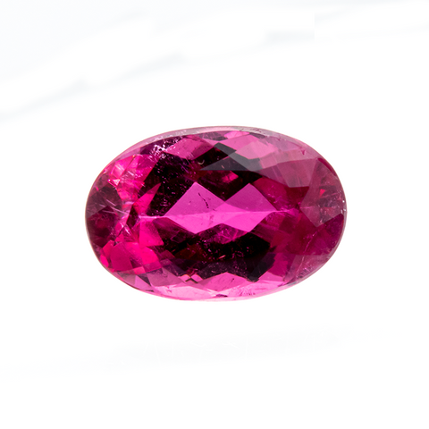 Natural Rubellite Tourmaline From Brazil 2.91 CT Oval 0.5X7X5.4 MM - shoprmcgems