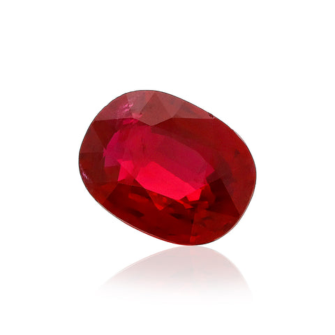 Natural Ruby 0.99 CT 7X5.2 MM Oval Cut