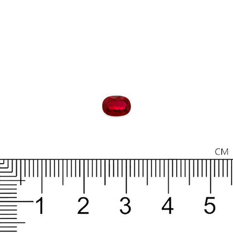 Natural Ruby 0.99 CT 7X5.2 MM Oval Cut