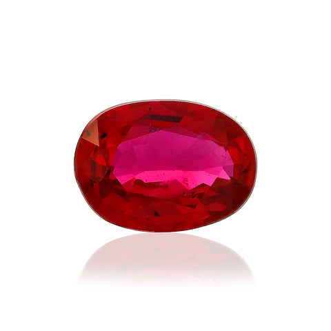Natural Ruby 0.82 CT 7X5.1 MM Oval Cut