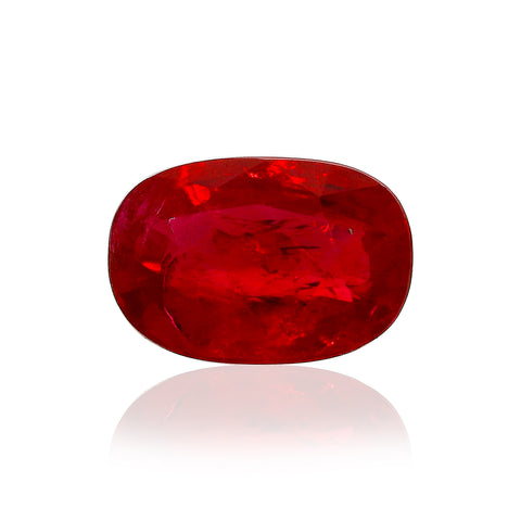 Natural Ruby 1.03 CT 7X5 MM Oval Cut