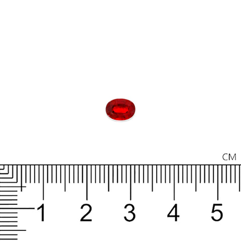Natural Ruby 1.15 CT 7X5.20 MM Oval Cut - shoprmcgems
