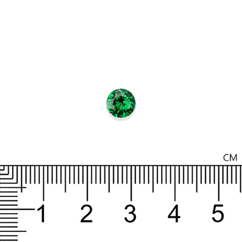 Tsavorite 1.05 CTS. 6.50 MM Round Cut. Mined In Africa