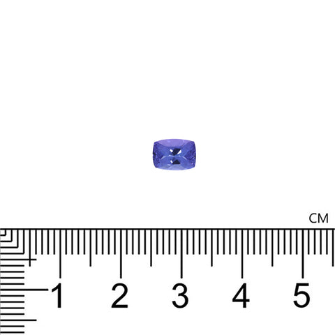 Tanzanite 1.25 cts 7.5x5.5x3.8 mm Cushion - shoprmcgems