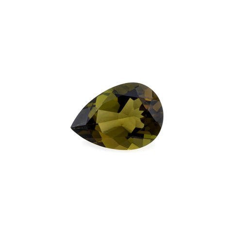 Yellow Green Tourmaline 1.52 Cts 10X7 MM Pear Shape - shoprmcgems