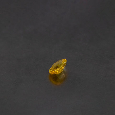Yellow Sapphire 0.96 ct 7X5 mm Oval Cut - shoprmcgems