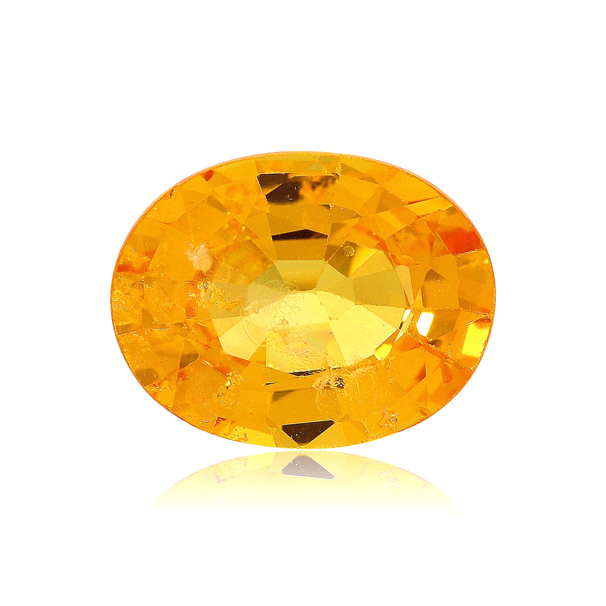 Yellow Sapphire 2.12 ct 9.1x7.1x4 mm Oval Cut