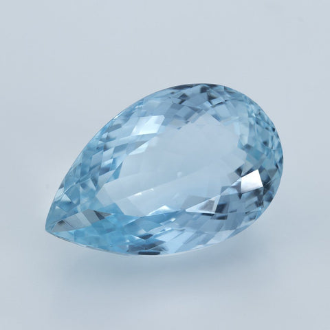 Beautiful 20.20 Ct. Aquamarine 22X14.30 MM Pear Cut Exclusive collection RMCGEMS 