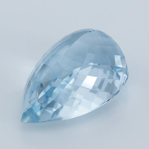 Beautiful 20.20 Ct. Aquamarine 22X14.30 MM Pear Cut Exclusive collection RMCGEMS 