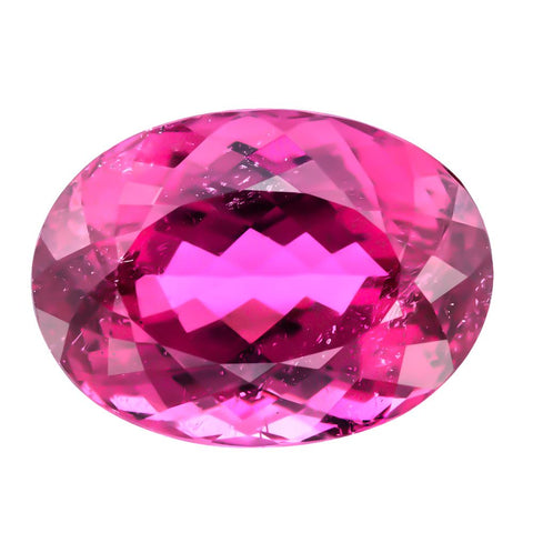Beautiful Huge Rubellite Tourmaline 21.71 CT 19.60X14.40 MM Oval Cut - shoprmcgems