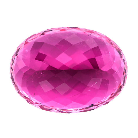 Beautiful Huge Rubellite Tourmaline 21.71 CT 19.60X14.40 MM Oval Cut - shoprmcgems