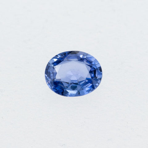 Blue Sapphire 0.63 ct 5.80x4.80 mm Oval Cut Sapphire RMCGEMS 