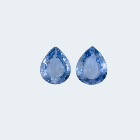 Blue Sapphire 1.26 ct 6X5 mm Pear shape Sapphire RMCGEMS 