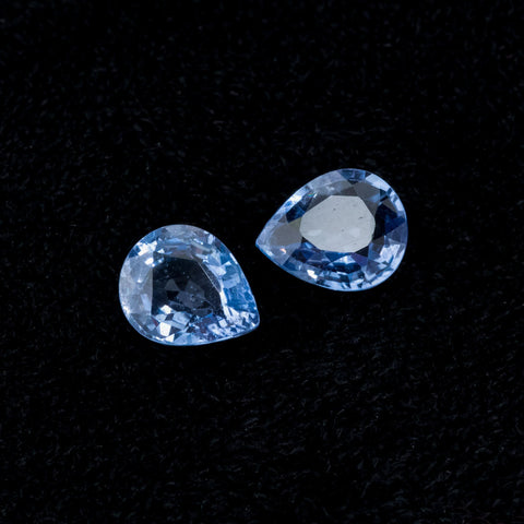 Blue Sapphire 1.26 ct 6X5 mm Pear shape Sapphire RMCGEMS 