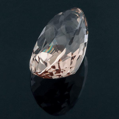 Certified Natural Morganite 10.87 CT  15.98x11.93 MM Oval - shoprmcgems