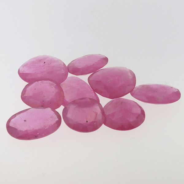 Glass filled Ruby 50.53 CT Free-form (Polki Cut)