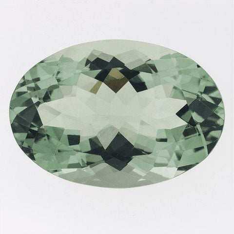 Green Amethyst (Prasiolite) 17.41 CT 21.50x15 MM Oval - shoprmcgems