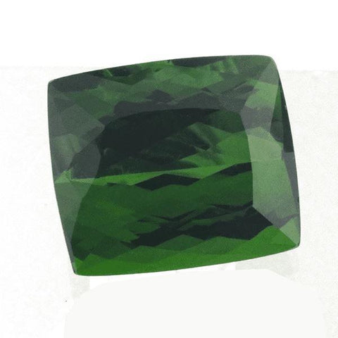 Green Tourmaline 11.96 CT  14.50x12.50 MM Cushion - shoprmcgems