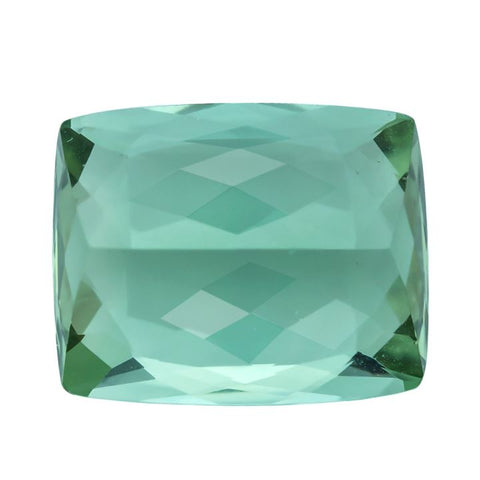Green Tourmaline 6.54 CT 16x8.50 MM Cushion - shoprmcgems