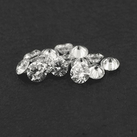 Loose Lab Grown Diamond 0.60 cts 2.25 mm Round - shoprmcgems