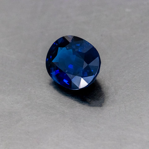 Blue Sapphire 5.24CT. 11.4x9.0x5.50 mm Oval Unheated