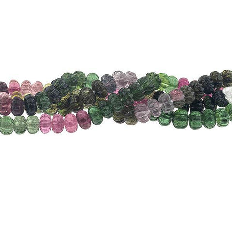 Multi Tourmaline 163.65 CT  Beads - shoprmcgems