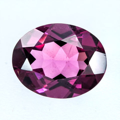 Rhodolite 2.37 CT 10x8 MM Oval Cut Exclusive collection RMCGEMS 