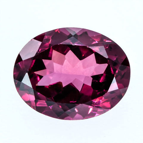 Rhodolite 2.97 CT 10x8 MM Oval Cut Exclusive collection RMCGEMS 