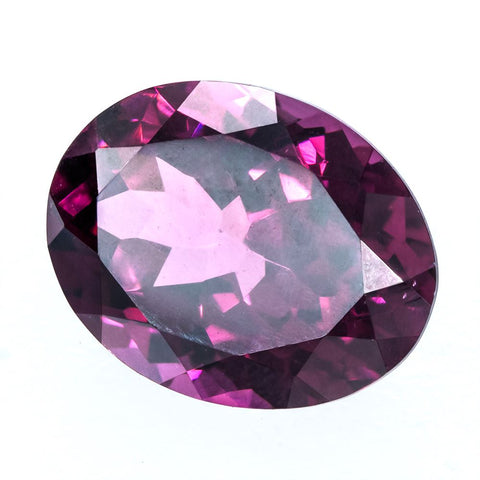 Rhodolite 3.14 CT 10x8 MM Oval Cut Exclusive collection RMCGEMS 