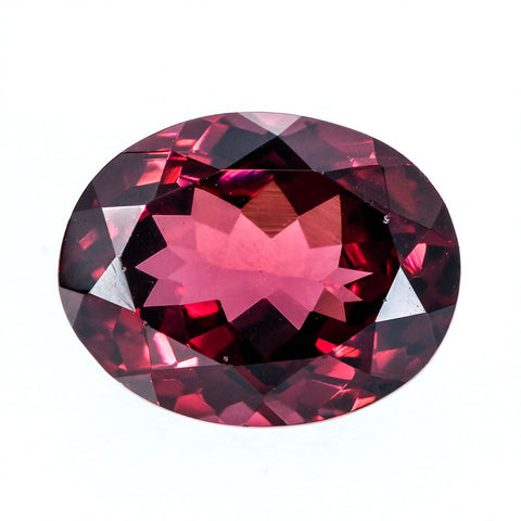 Rhodolite 3.15 CT 10x8 MM Oval Cut Exclusive collection RMCGEMS 