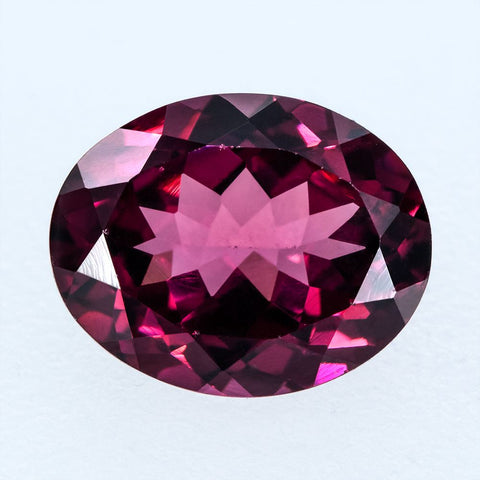 Rhodolite 3.17 CT 10x8 MM Oval Cut Exclusive collection RMCGEMS 