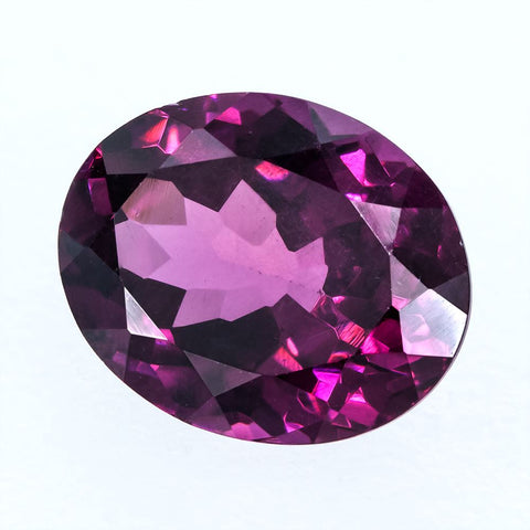 Rhodolite 3.27 CT 10x8 MM Oval Cut +Free Shipping Exclusive collection RMCGEMS 